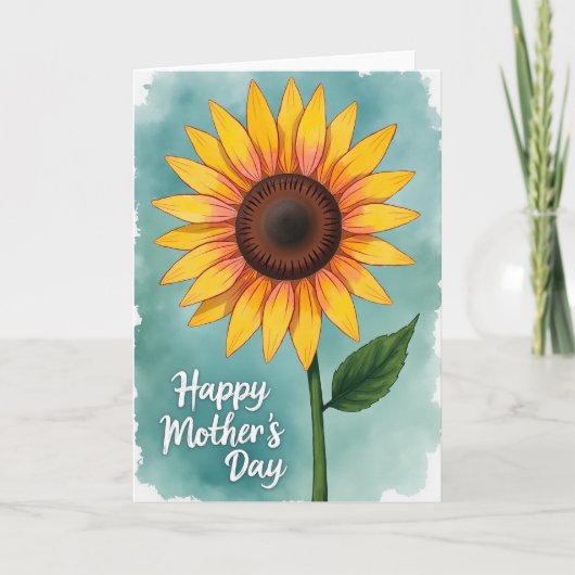 Warmest Mothers Day Bloom Card カード (正面)