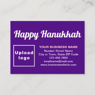 "Warmest wishes for a joyous Hanukkah, may your bu エンクロージャーカード