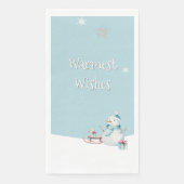 Warmest Wishes Snowman Sled Gifts  (正面)