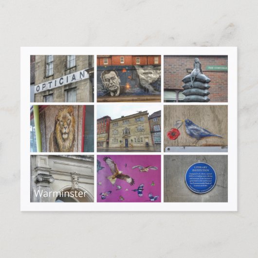 Warminster ポストカード (正面)
