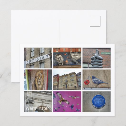 Warminster ポストカード (正面/裏面)