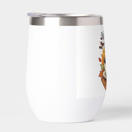 Warmth and Comfort - Cozy Autumn Coffee (右面)