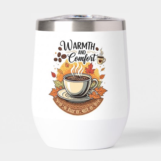 Warmth and Comfort - Cozy Autumn Coffee (正面)