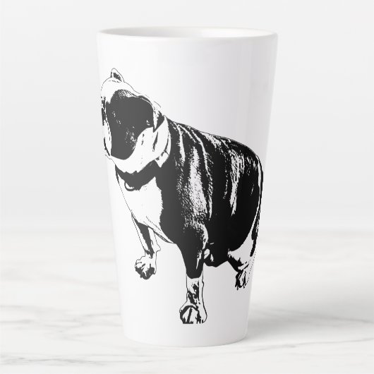 Warmth While Waiting カフェラテマグ (正面)