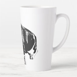 Warmth While Waiting カフェラテマグ