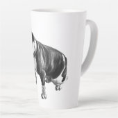 Warmth While Waiting カフェラテマグ (右アングル)