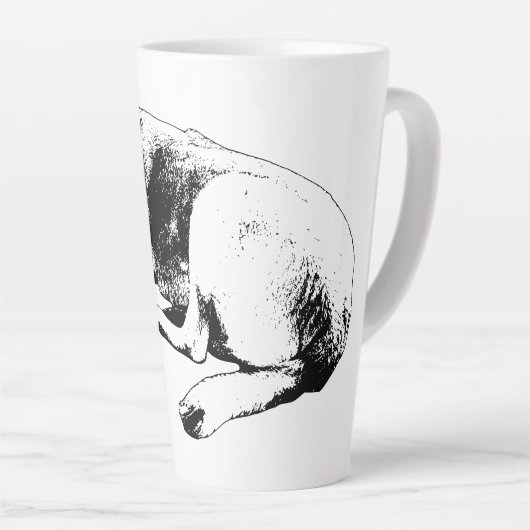 Warmth Without Urgency カフェラテマグ (右アングル)