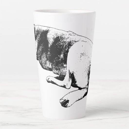 Warmth Without Urgency カフェラテマグ (正面)