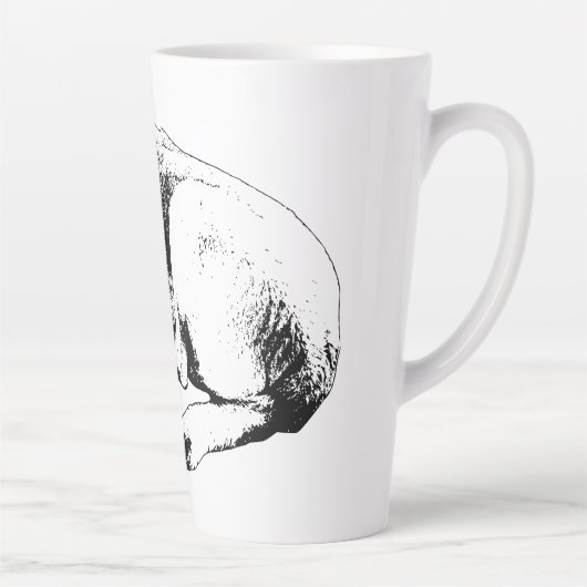 Warmth Without Urgency カフェラテマグ (右)