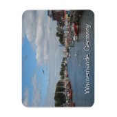 Warnemunde、ドイツ磁石 マグネット (縦)