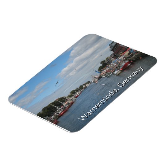 Warnemunde、ドイツ磁石 マグネット (左側)