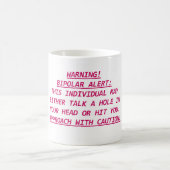 WARNING-BIPOLAR ALERT3 コーヒーマグカップ (中央)