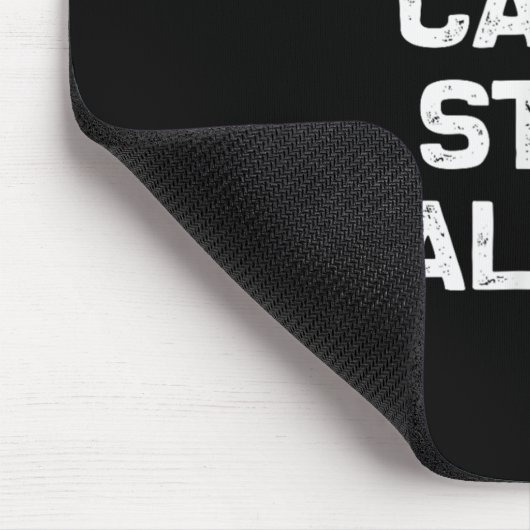 Warning Can't Stop Talking _ Funny Sarcastic Novel マウスパッド (コーナー)