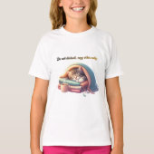 Warning: Cozy Vibes Only (The Cat Made Me Do It) Tシャツ (正面)