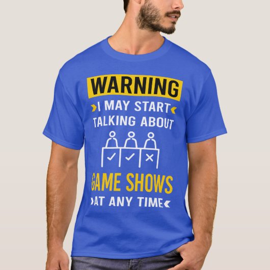 Warning Game ShowsV Show girl Tシャツ (正面)
