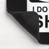 Warning I Do Dumb  マウスパッド (コーナー)