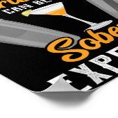 Warning Ing Off The Bartender Funny Sarcastic Bart ポスター (角)