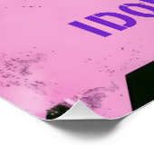 Warning K-Pop Dance Practice and Idol Training ポスター (コーナー)