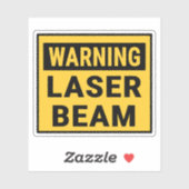 Warning Laser Beam シール (シート)