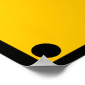 Warning ~ Life Is Not Fair ~ Spoof Warning Sign ポスター (角)