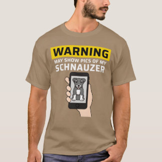 Warning May Show Pics Of My Schnauzer vintage Tシャツ