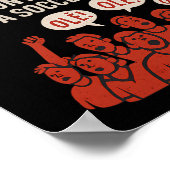 Warning May Spontaneously Start A Soccer Chant Fan ポスター (角)