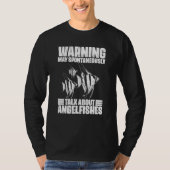 Warning May Spontaneously Talk About Angelfish Kee Tシャツ (正面)