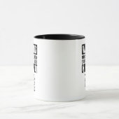 Warning - May Start Talking About Crochet マグカップ (中央)