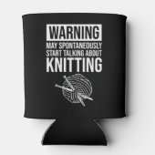 Warning - May Start Talking About Knitting 缶クーラー (裏面)