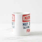 Warning May Start Talking About Piano コーヒーマグカップ (中央)
