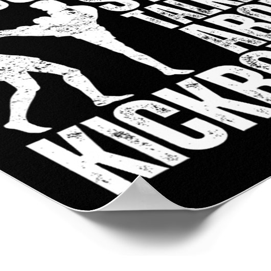 Warning May Suddenly Start Talking About Kickboxin ポスター (角)