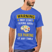 Warning Rock Painting vintage Tシャツ (正面)