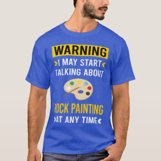 Warning Rock Painting vintage Tシャツ