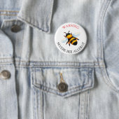 Warning Severe BEE Allergy Alert Button 缶バッジ (インサイチュ)