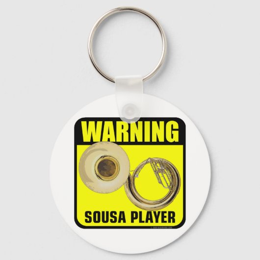 Warning! Sousa Player キーホルダー (正面)