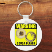 Warning! Sousa Player キーホルダー (正面)