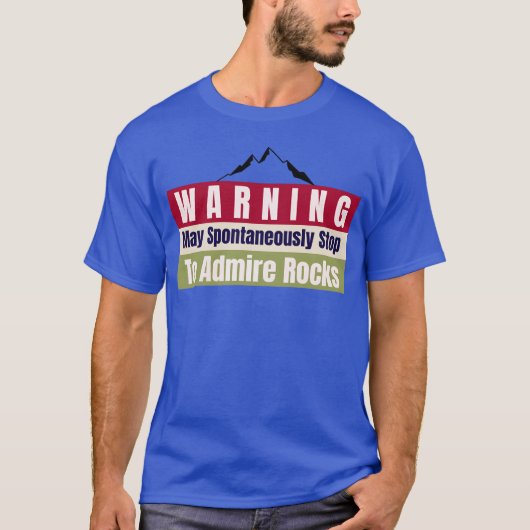 Warning Spontaneous Rock Admiration family Tシャツ (正面)