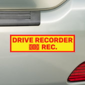 Warning Sticker バンパーステッカー (車上)