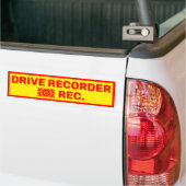 Warning Sticker バンパーステッカー (トラック上)