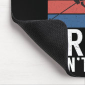 Warning Trees Dont Move Snow Winter Sport Skier  マウスパッド (コーナー)