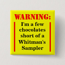 Warning: Witless Sampler 缶バッジ