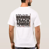 WarningTrackPower Tシャツ (裏面)