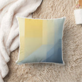 Warped Checkerboard Optical Illusion Pattern クッション (ブランケット)