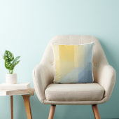 Warped Checkerboard Optical Illusion Pattern クッション (椅子)