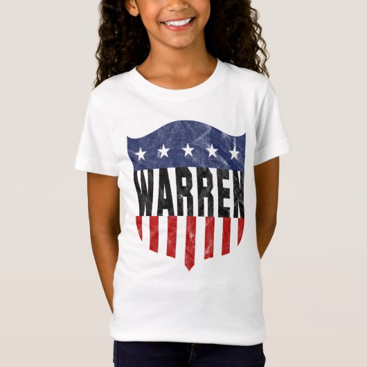 WARRENの星とストライプ Tシャツ (正面)