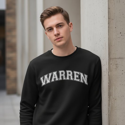 WARREN大学スタイルのセーター アメリカ カレッジ スウェットシャツ