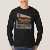 Warren Dunes State Park Michigan MI Welcome Sign V Tシャツ (正面)