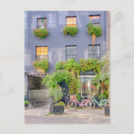 Warren Mews, Fitzrovia London UKポストカード ポストカード (正面)