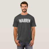 Warren Michigan Raised Me Tシャツ (正面フル)