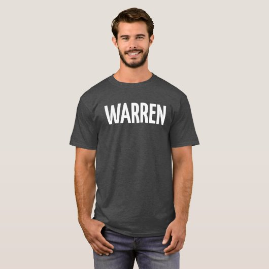 Warren Michigan Raised Me Tシャツ (正面フル)